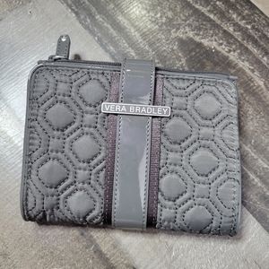 Vera Bradley Bifold Gray Wallet